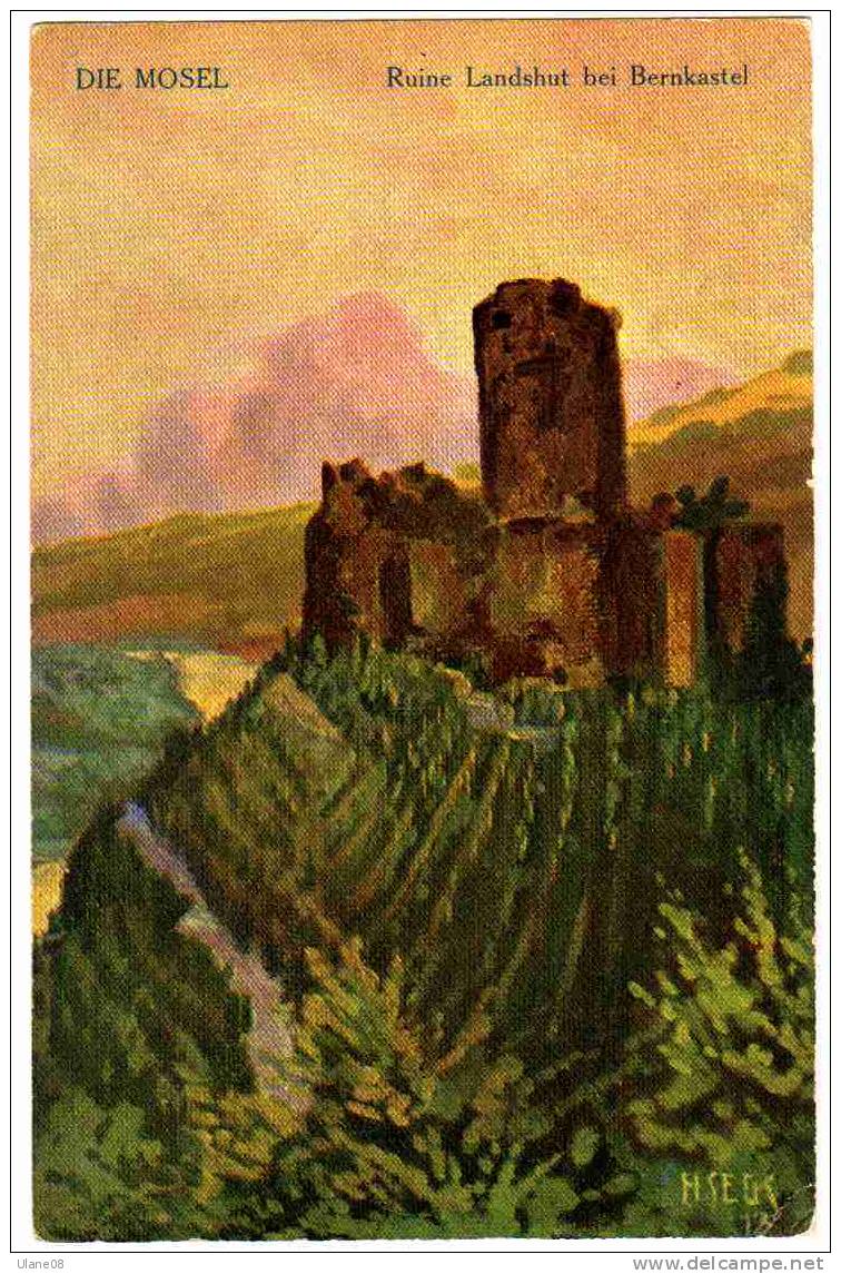 Die Mosel Ruine Landshut Bei Bernkastel - Bernkastel-Kues