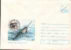 Romania. Whales Baleins 2 COVERS  Enteire Postal 1994.(B) - Fauna ártica