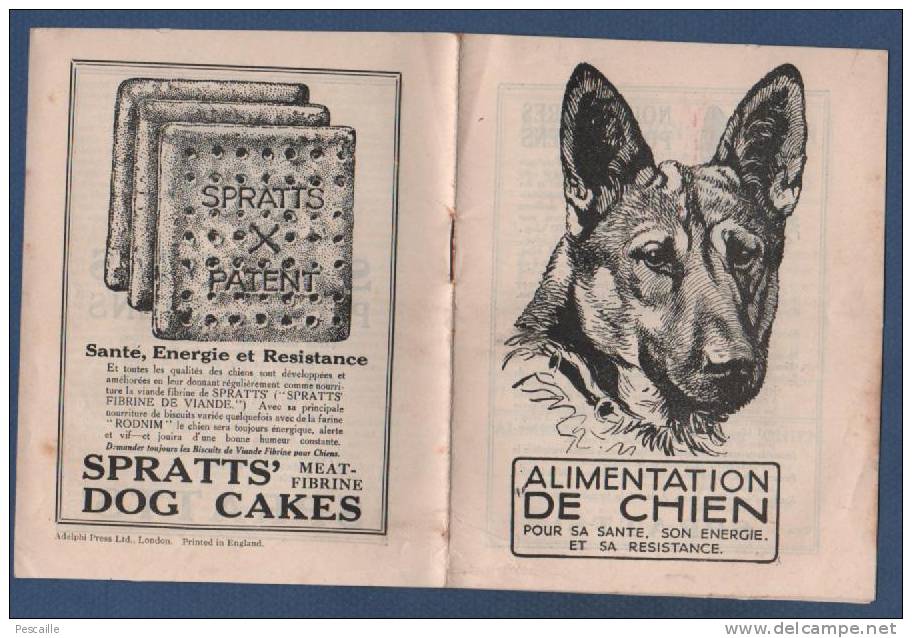 CATALOGUE SPRATTS' ALIMENTATION DE CHIEN - 16 PAGES - Publicités