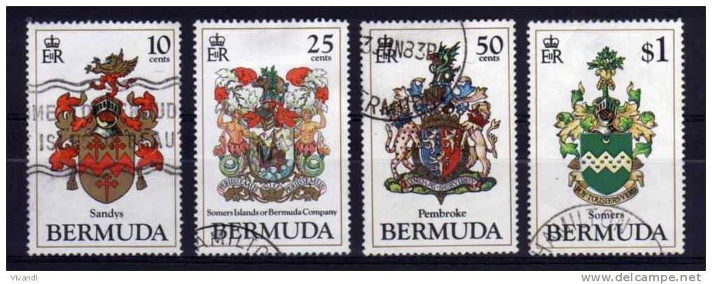 Bermuda - 1983 - Coat Of Arms (1st Series) - Used - Bermudes