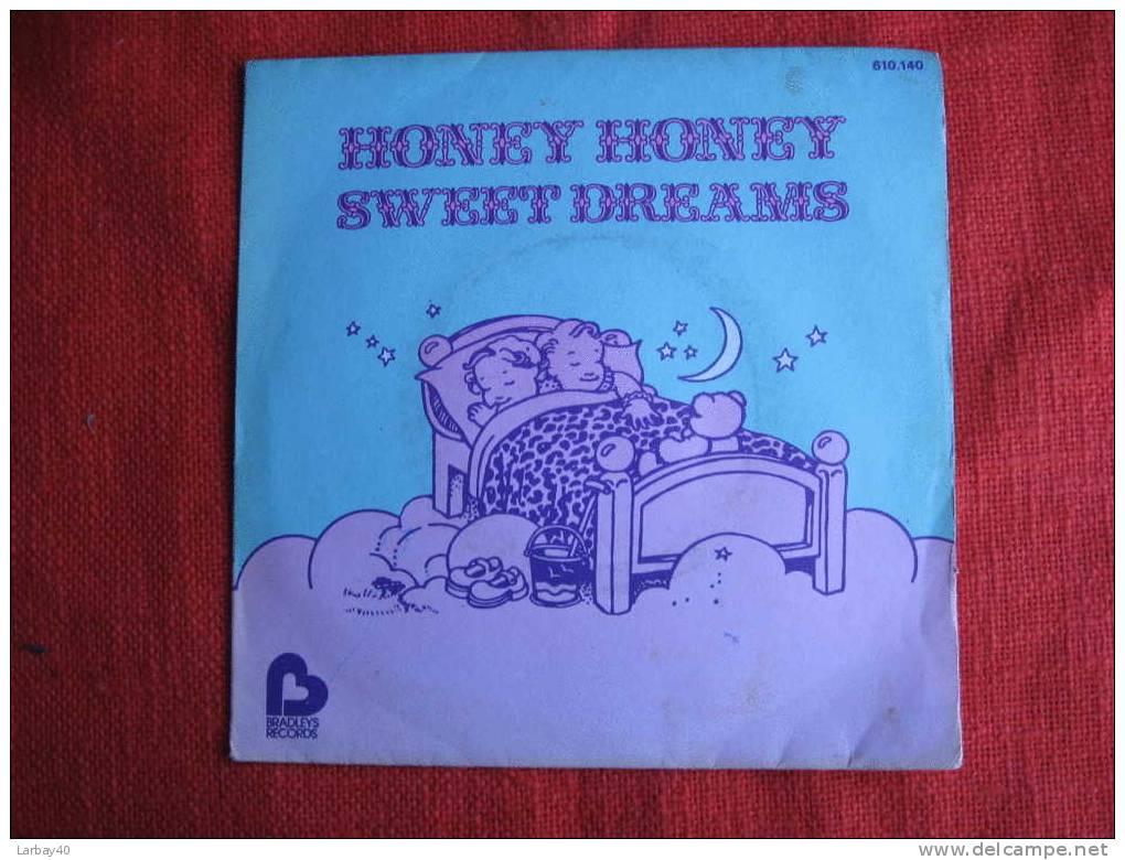 45 Tours - Honey Honey Sweet Dreams - Chants De Noel