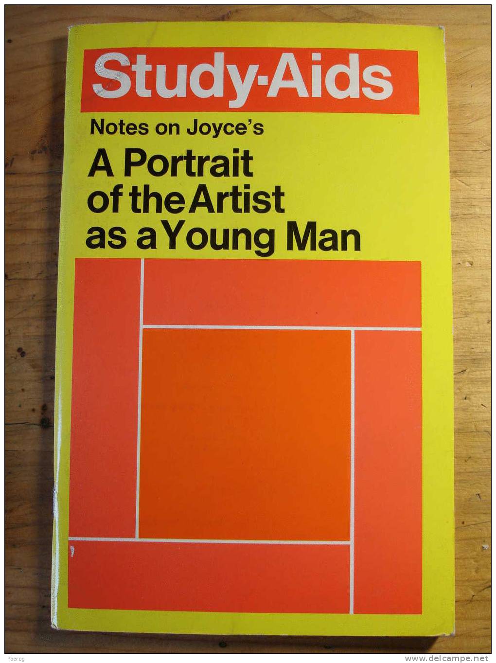 JAMES JOYCE - A PORTRAIT OF THE ARTIST AS A YOUNG MAN + LIVRE(T) D´ETUDES STUDY AIDS NOTES - LOT DE 2 LIVRES  Vo Anglais - Classici