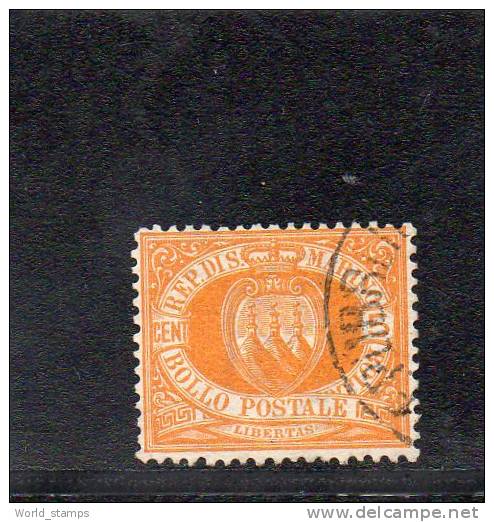 SAN MARINO 1877-90 CIFRA - Gebraucht