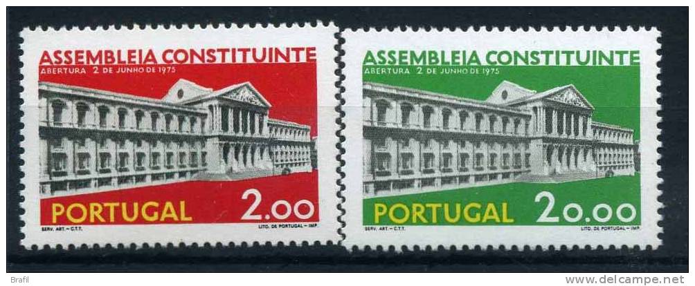 1975 Portogallo, Assemblea Costituente , Serie Completa Nuova - Neufs