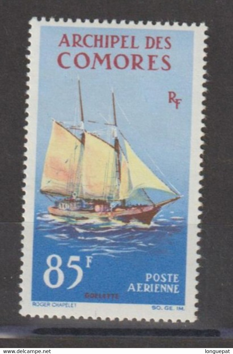 COMORES :   Embarcations : Goélette - Unused Stamps