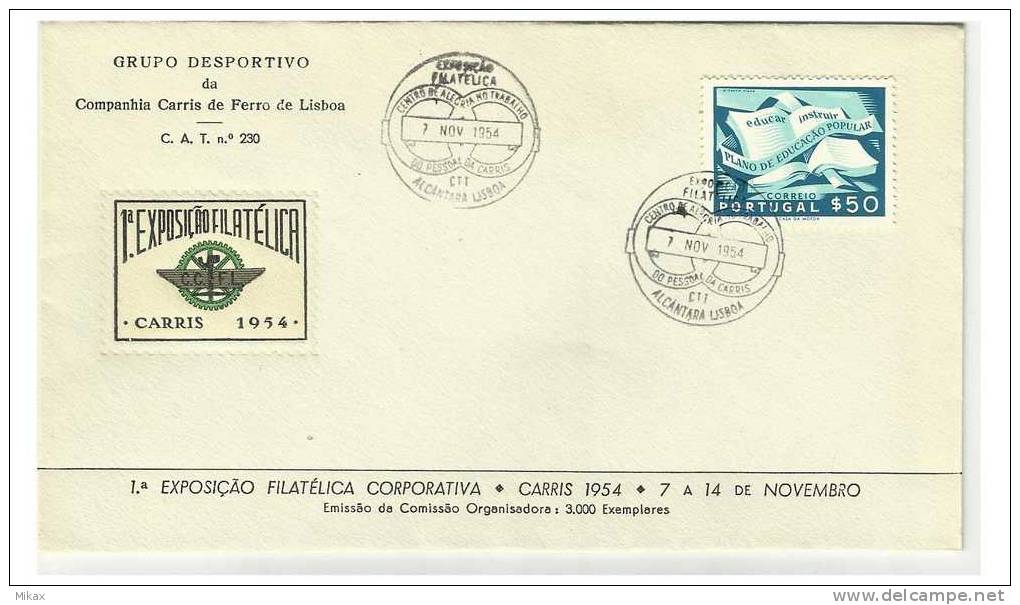 PORTUGAL - Grupo Desportivo Da Companhia Carris De Ferro De Lisboa - Postmark Collection