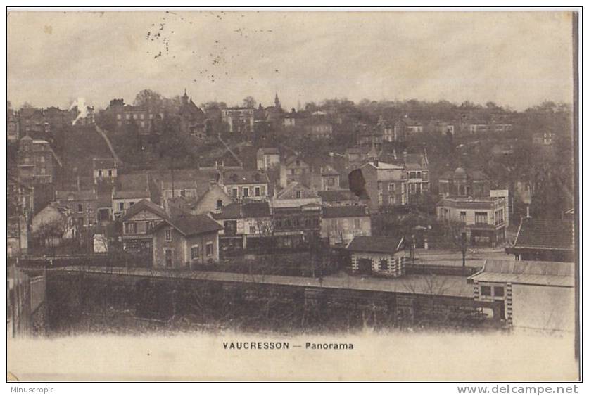 CPA 92 - Vaucresson - Panorama - Vaucresson