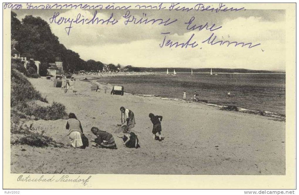 Ostseebad Niendorf - 1 (1951 Gelaufen) - Timmendorfer Strand