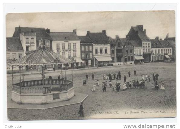 HAZEBROUCK  /  59 "  VUE GENERALE OU ENVIRONS   " CPA   9X14 - Hazebrouck