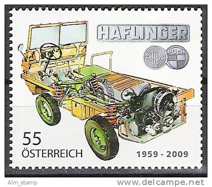 2009 Austria  Mi. 2798 ** MNH  50 Jahre Geländewagen Haflinger. - Ungebraucht