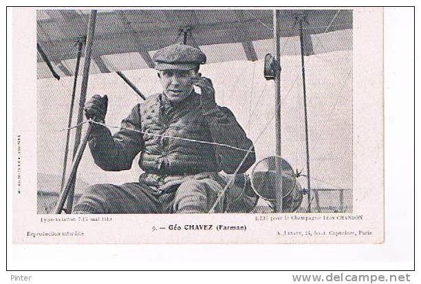 Géo CHAVEZ - Farman - Aviateurs