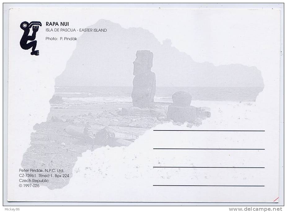 CHILI---Isla De Pascua--Ile De Paques--Easter Island   Czech  éd. - Chile
