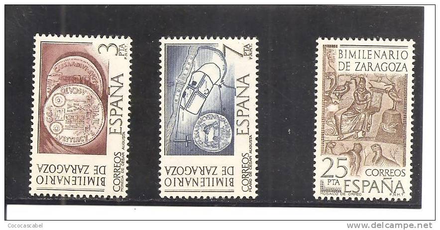 España/Spain-(MNH/**) - Edifil  2319-21 - Yvert  1965-67. - Nuevos