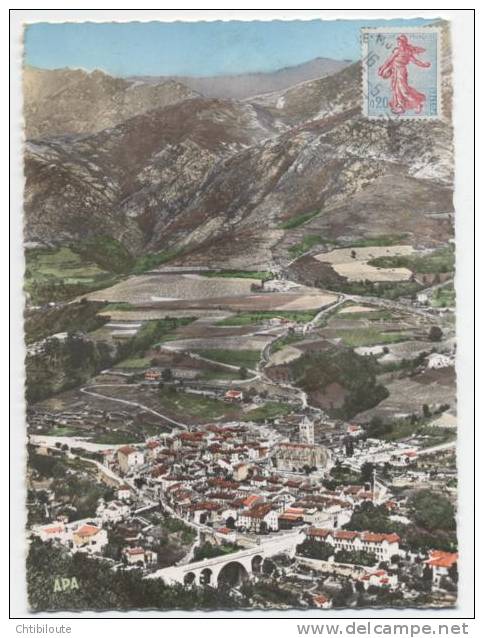 PRATS DE MOLLO     /  66   "  VUE GENERALE OU ENVIRONS "  CPSM    10X15 - Autres & Non Classés