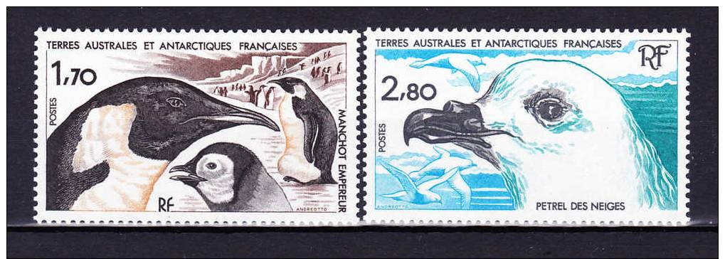 FR   ANTARCTIC   1985  Fauna, Y&T  109 / 10 , Cv 3.10 E , ** M N H  , V V F - Nuovi