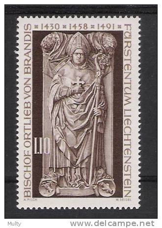 Liechtenstein Y/T 607 (**) - Unused Stamps