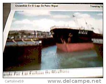 PANAMA CANAL NAVE SHIP CARGO ORONSAY-SANTA LUCIA CITY OF DUNDY .SPRUCE-DOTO-HAURAKI-ORONSAY-LIBRO ALBUM  VB1975 CW21351 - Panama