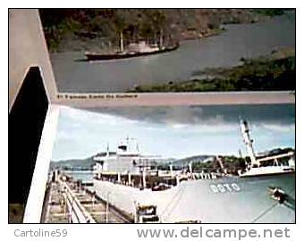 PANAMA CANAL NAVE SHIP CARGO ORONSAY-SANTA LUCIA CITY OF DUNDY .SPRUCE-DOTO-HAURAKI-ORONSAY-LIBRO ALBUM  VB1975 CW21351 - Panamá