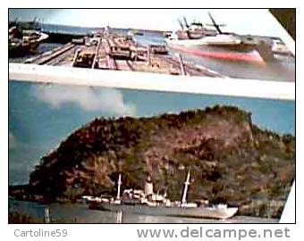 PANAMA CANAL NAVE SHIP CARGO ORONSAY-SANTA LUCIA CITY OF DUNDY .SPRUCE-DOTO-HAURAKI-ORONSAY-LIBRO ALBUM  VB1975 CW21351 - Panamá