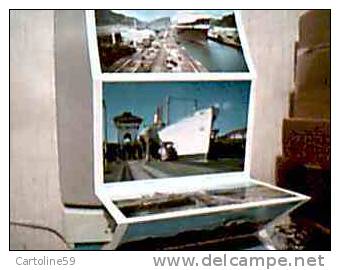 PANAMA CANAL NAVE SHIP CARGO ORONSAY-SANTA LUCIA CITY OF DUNDY .SPRUCE-DOTO-HAURAKI-ORONSAY-LIBRO ALBUM  VB1975 CW21351 - Panamá