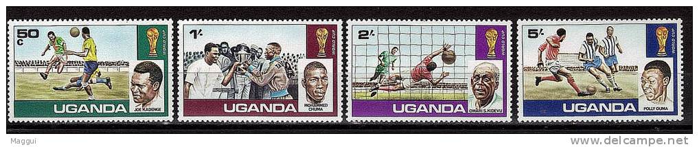 OUGANDA  N°148/49 * * ( Cote 3.35e)    Cup 1978     Football  Soccer Fussball - 1978 – Argentine