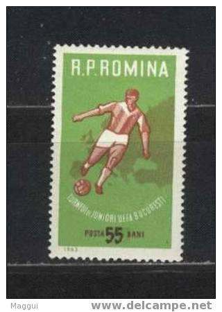 ROUMANIE      N°  1829  * *    Football  Fussball Soccer - Gebruikt