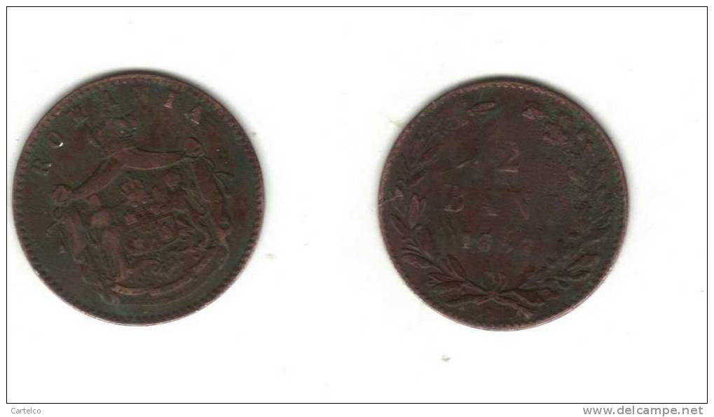 Romania 2 Bani 1867 Watt - Rumänien