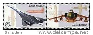 China 2003-14 Centenary Of The Invention Of The Airplane Stamps Plane - Neufs