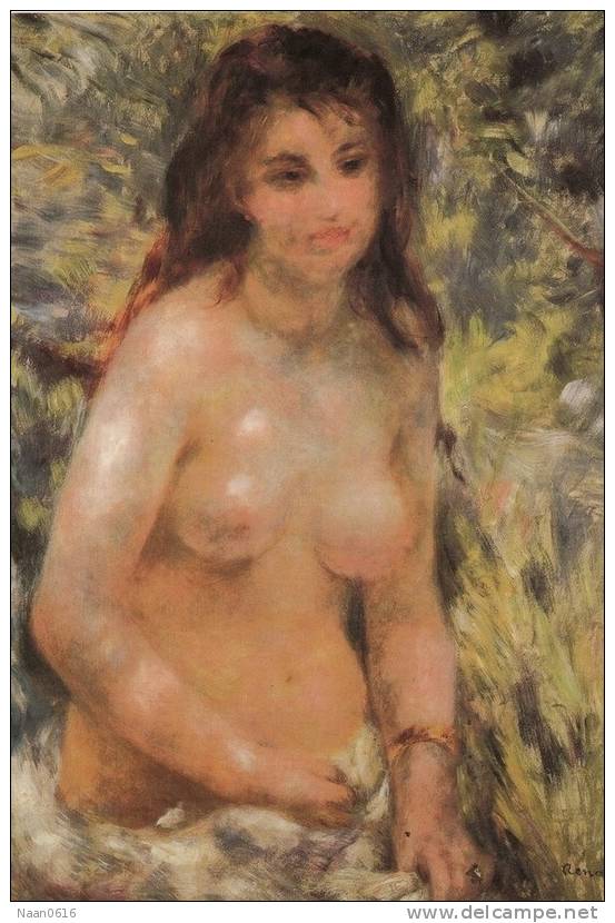 Oil Painting Nude Naked  ,  Postal Stationery -Articles Postaux -Postsache F (Y11-40) - Nudes