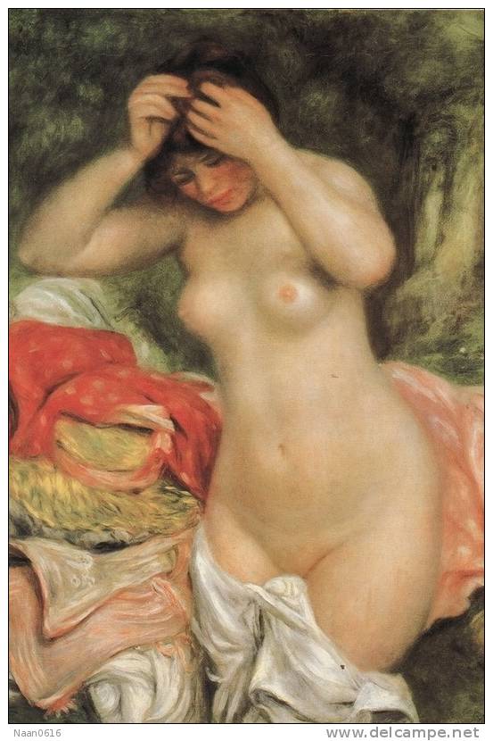 Oil Painting Nude Naked  ,  Postal Stationery -Articles Postaux -Postsache F (Y11-43) - Desnudos