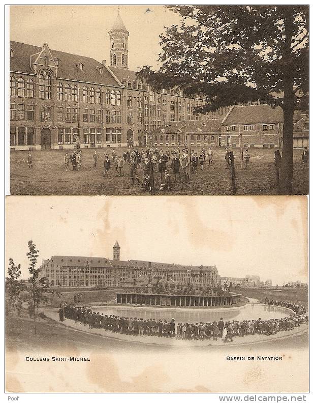 Bruxelles : Collège Saint-Michel ----2 Cp - Onderwijs, Scholen En Universiteiten