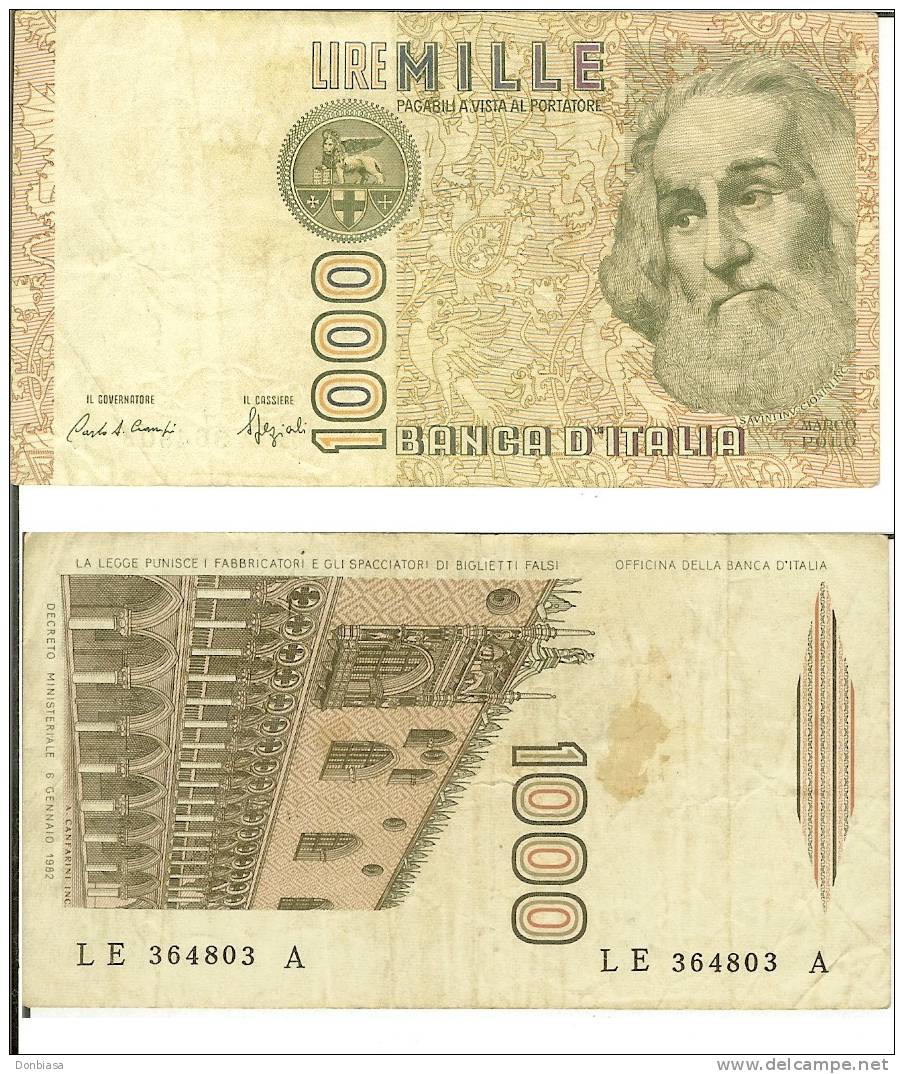 1.000 Lire Marco Polo 1988 - Lettera E - 1000 Lire