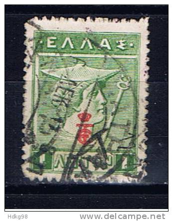 GR+ Griechenland 1916 Mi 210 Figur - Usados