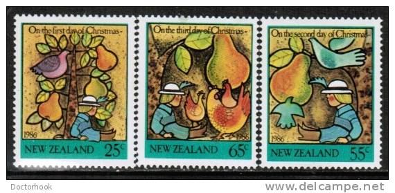 NEW ZEALAND  Scott #  854-6**  VF MINT NH - Ungebraucht