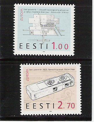 1994 Estland  Mi. 233-4 ** MNH   Europa - 1994