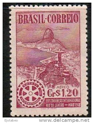 42 Brasil 1948 Michel 724.Yvert A52-39 ªConvención Int. Del Rotary.TT:Religión.Paisaj E - Used Stamps
