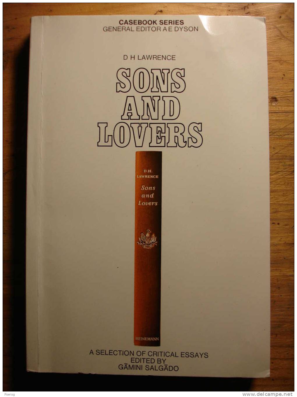 A SELECTION OF CRITICAL ESSAYS ON D.H. LAWRENCE´ S SONS AND LOVERS - CASEBOOK SERIES - Livre En Anglais - Ensayos Y Discursos