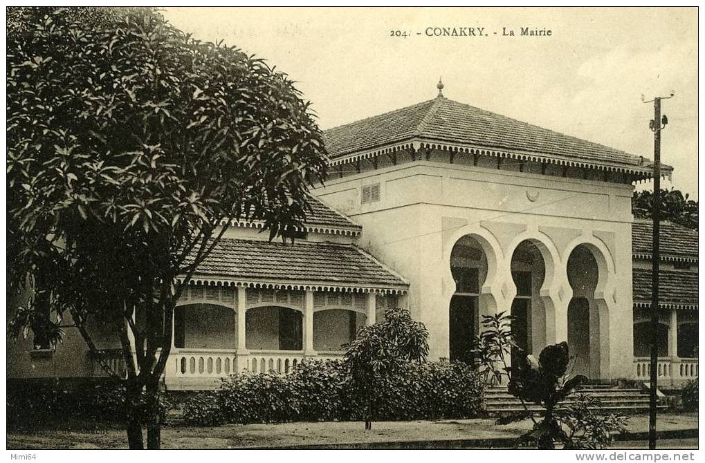 GUINEE .  KONAKRY  .  LA MAIRIE . - Guinea