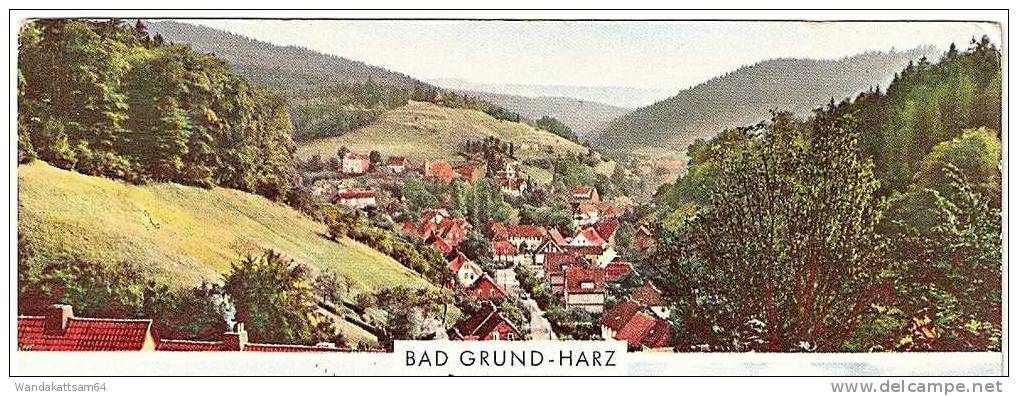 AK BAD GRUND - HARZ Mehrbild 3 Bilder -1. 9. 59.-16 (20b) WILDEMANN (OBERHARZ) A Nach (19b) Gommern Mit 1 X 10 PF DEUTSC - Bad Grund