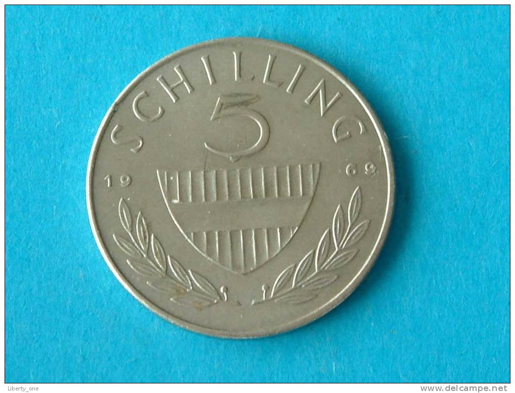 1969 - 5 SCHILLING / KM 2889a ( For Grade, Please See Photo ) !! - Oesterreich