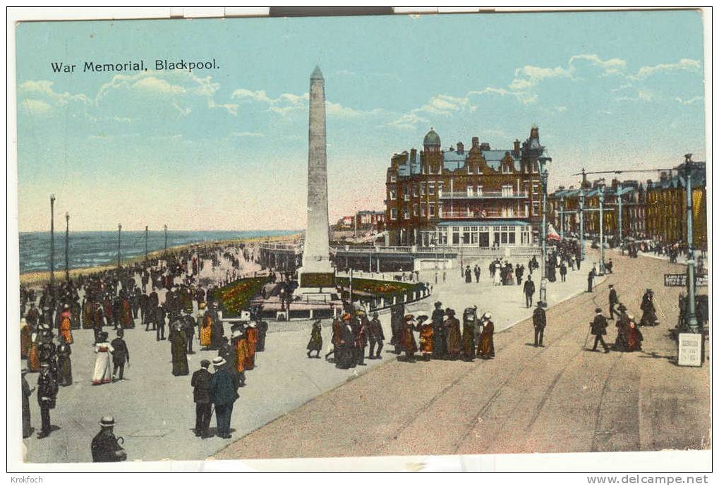 Blackpool - War Memorial - Blackpool