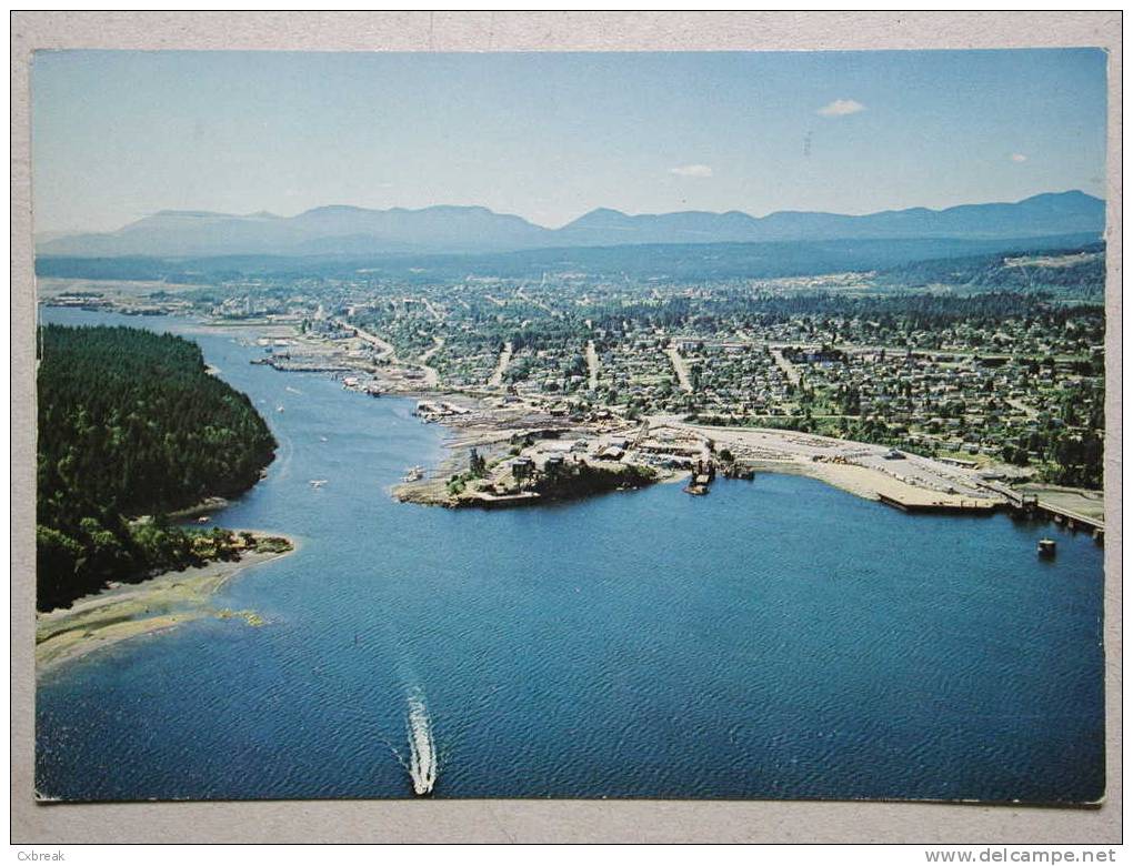 Aerial View Of Nanaimo, B.C., Vancouver Island - Vancouver