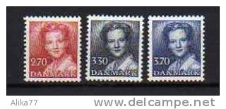 DANEMARK      Neuf **     Y. Et T.  N° 799 / 801      Cote: 5,50 Euros - Unused Stamps