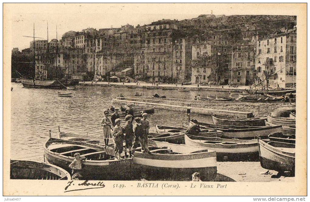 BASTIA (20) Port Barques De Peche Animation - Bastia