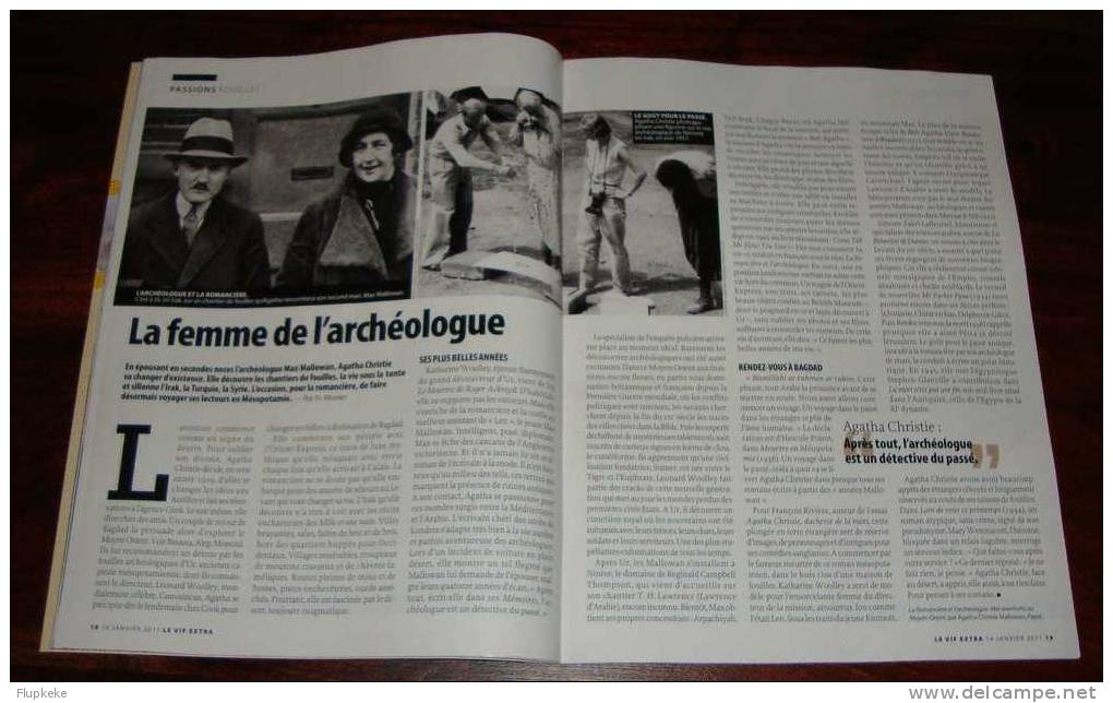 Le Vif L´Express Extra 01 Janvier 2011 Agatha Christie Une Femme Fatale - Agatha Christie