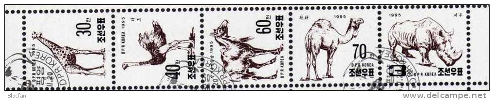 Collection Fische Autos Tiere Skulptur Bauwerke 1995 Coree 3765-93 In 5 ZD+25-Block O 39€ Bloc Hb S/s Art Sheet Bf Corea - Collections (sans Albums)