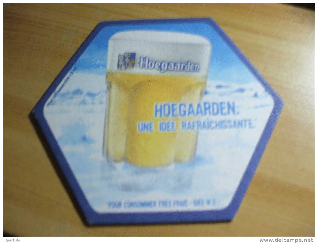 Sous Bock  Hoegaarden - Bierdeckel