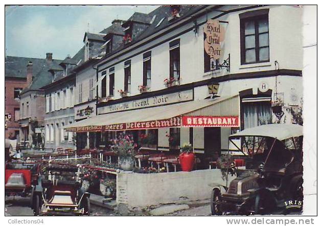 76 /CLERES / HOTEL DU CHEVAL NOIR /  CPSM - Clères