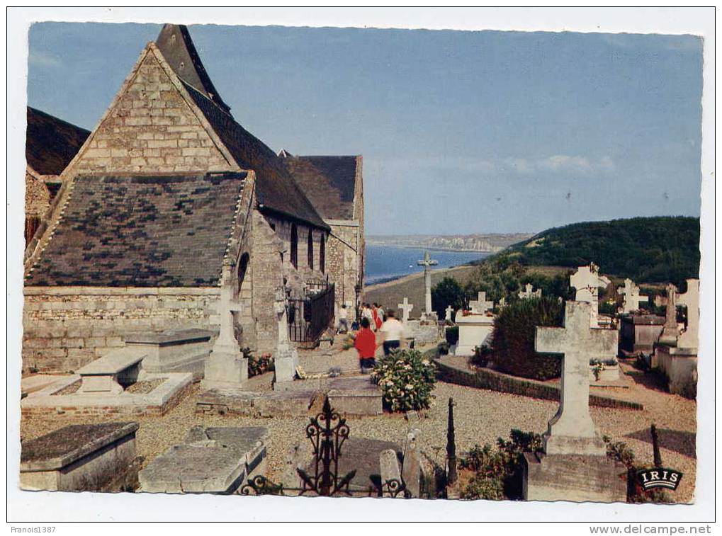 Réf 171 - VARENGEVILLE-sur-MER- - L'église Et Le Cimtière Marin - CPSM Grand Format - Varengeville Sur Mer