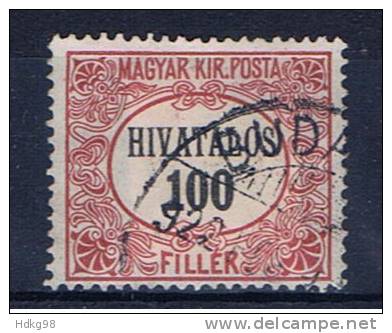 H+ Ungarn 1921 Mi 4 Dienstmarke - Officials